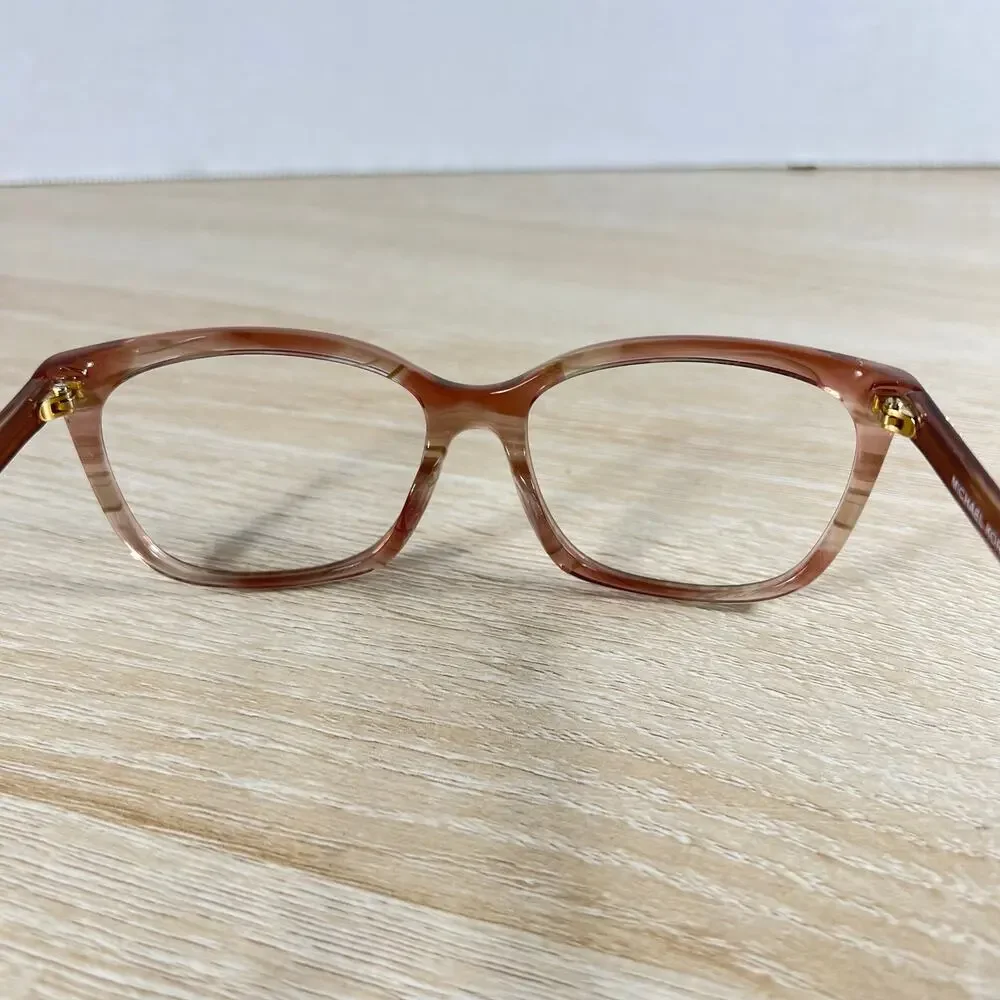 Michael Kors MK4080U 3277 Eyeglasses Marble Pink Frames Only 54-16-140